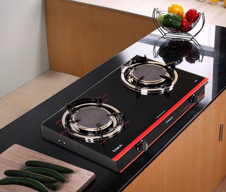 Kích thước bếp nhỏ gọn không chiếm nhiều diện tích bàn bếp